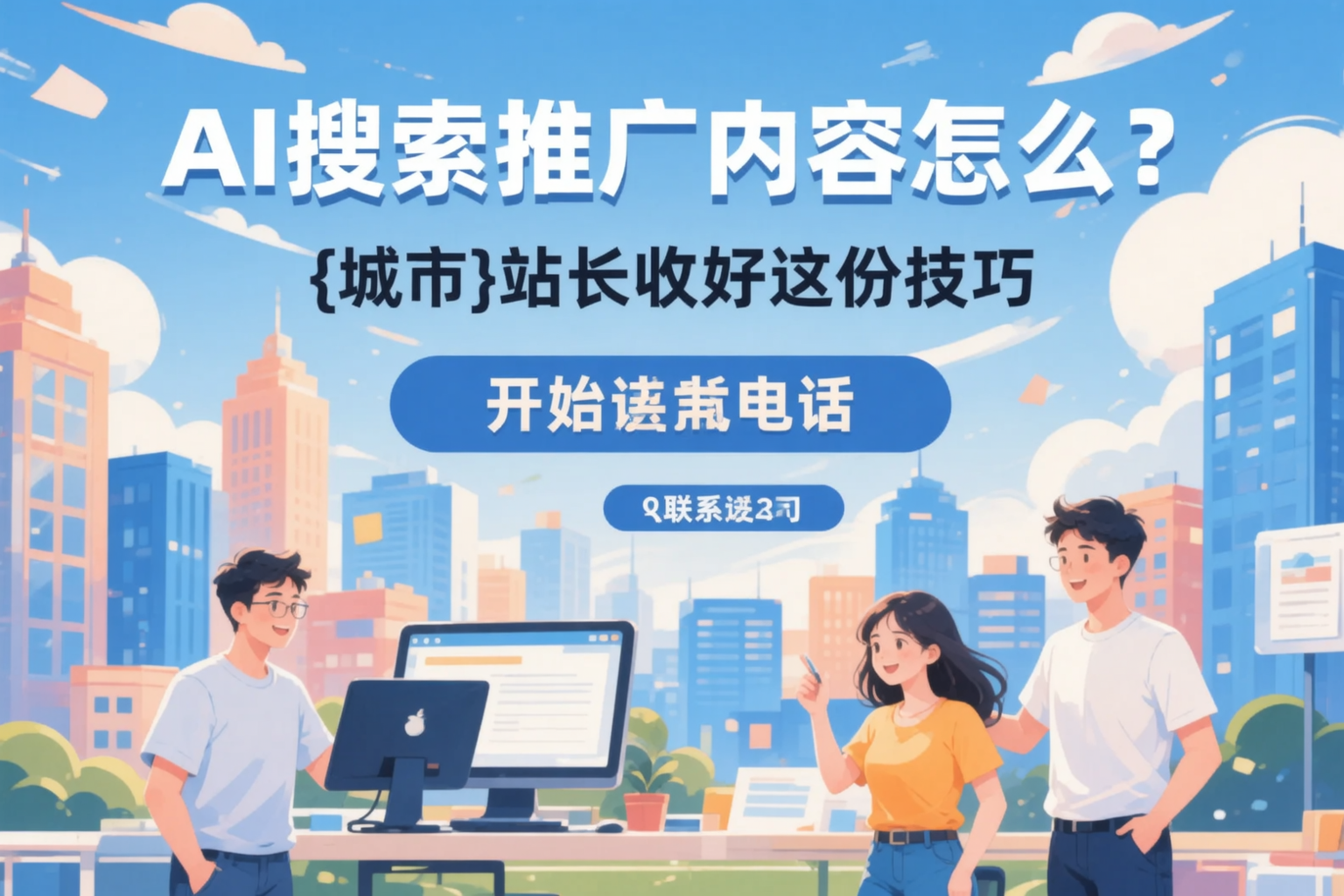 AI搜索推广内容怎么写?遂宁站长收好这份技巧
