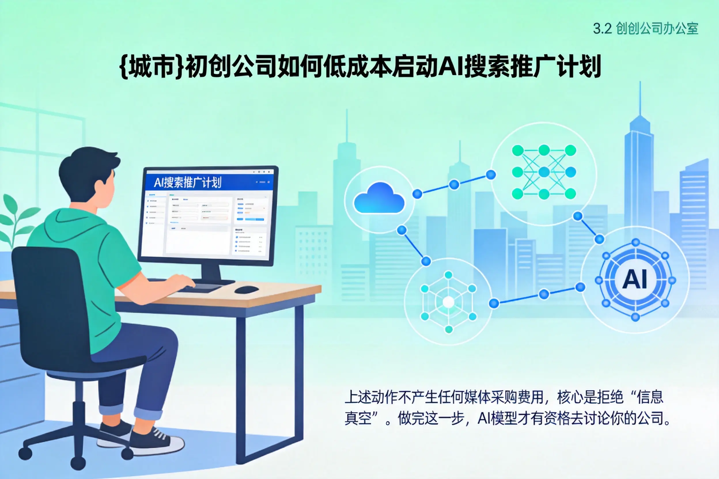 遂宁初创公司如何低成本启动AI搜索推广计划