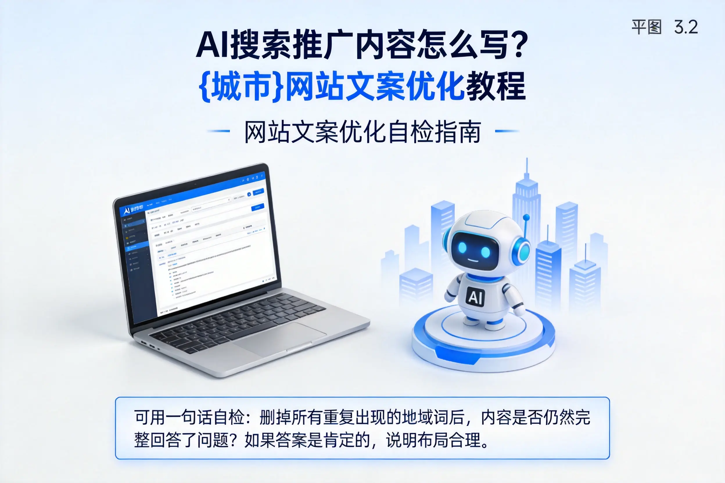 AI搜索推广内容怎么写?遂宁网站文案优化教程
