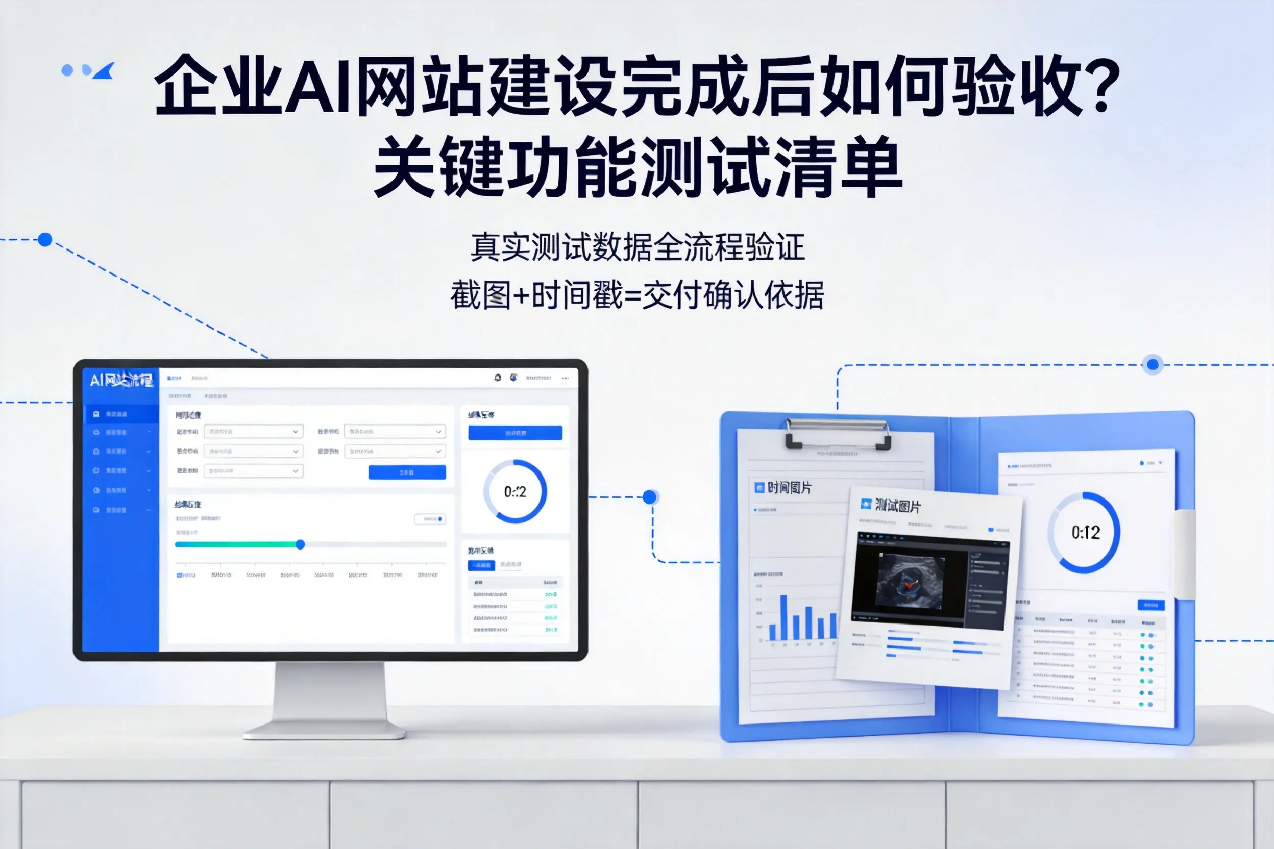 遂宁企业AI网站建设完成后如何验收?关键功能测试清单
