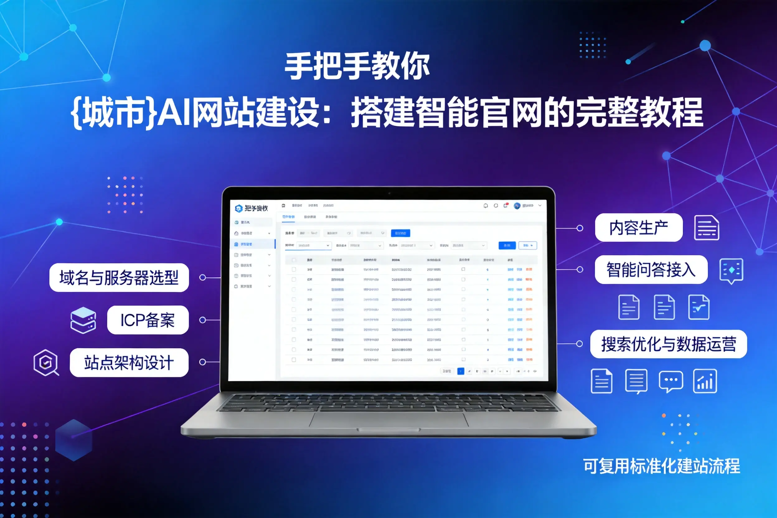 手把手教你遂宁AI网站建设:搭建智能官网的完整教程