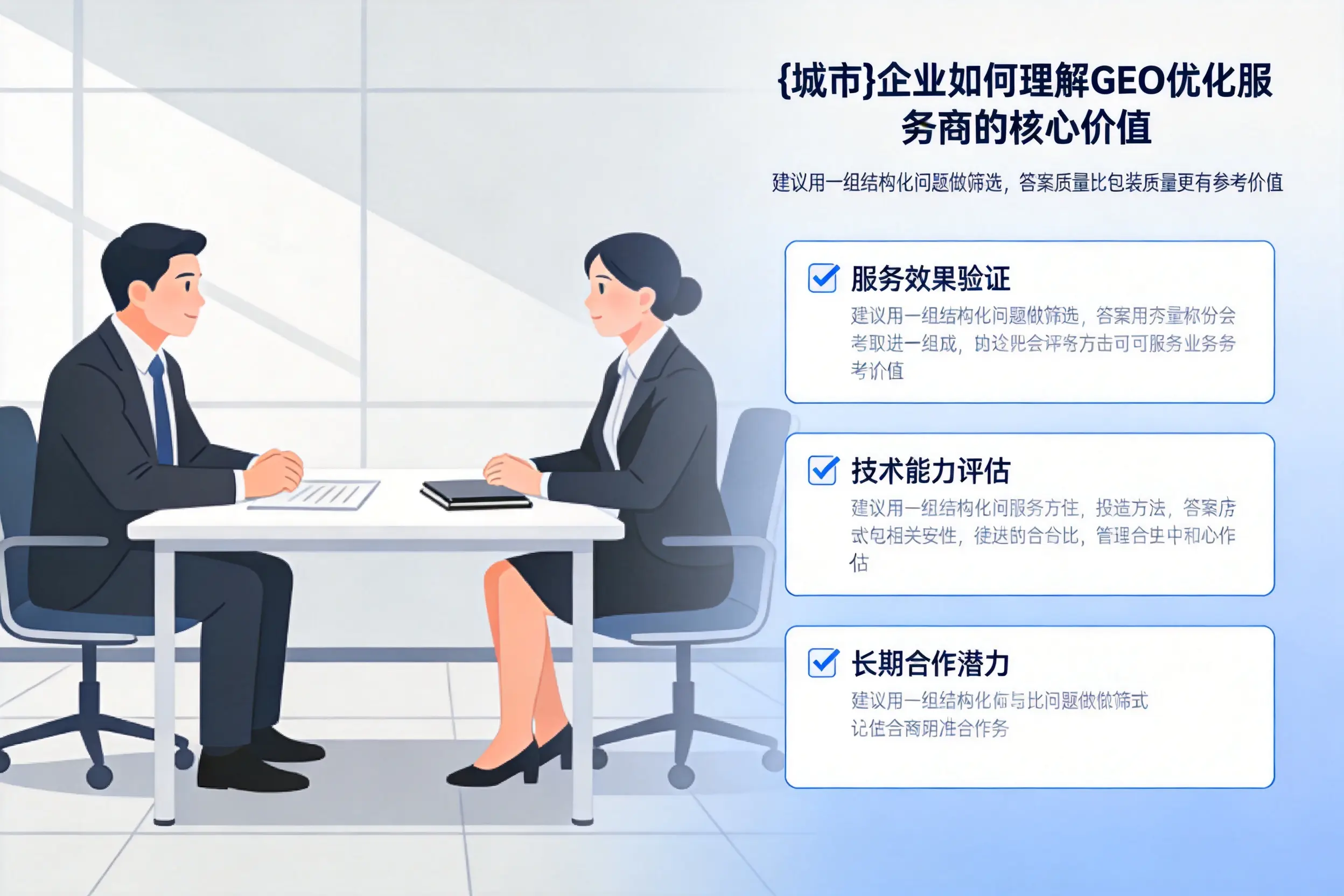 遂宁企业如何理解GEO优化服务商的核心价值