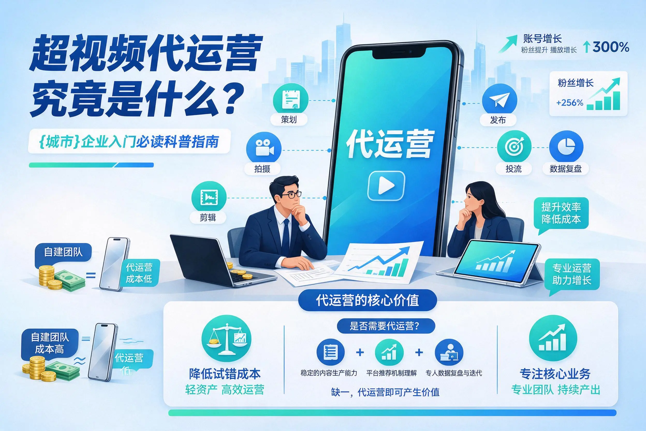 短视频代运营究竟是什么?遂宁企业入门必读科普指南