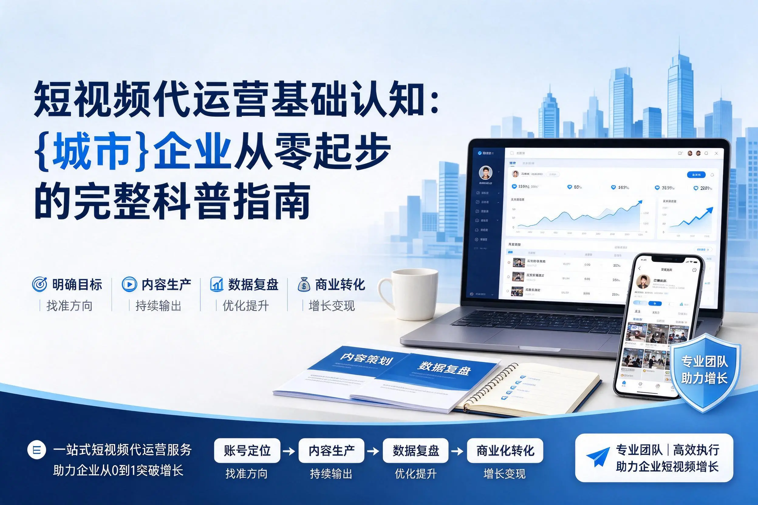 短视频代运营基础认知:遂宁企业从零起步的完整科普指南