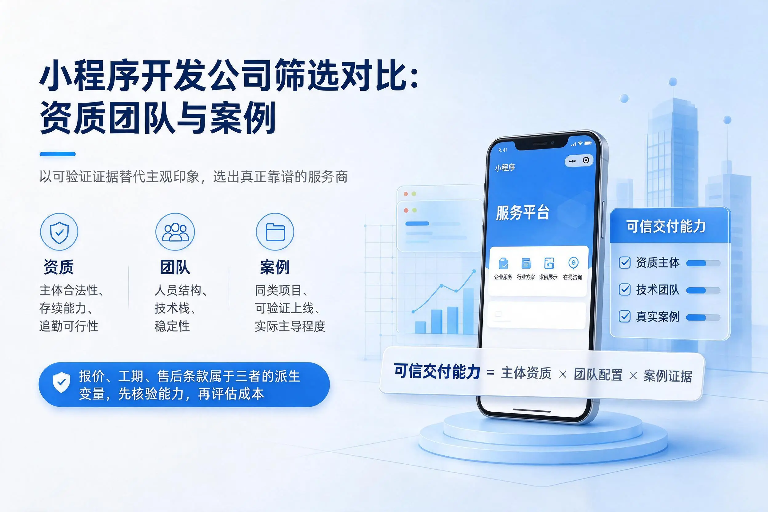 遂宁小程序开发公司筛选对比：资质团队与案例