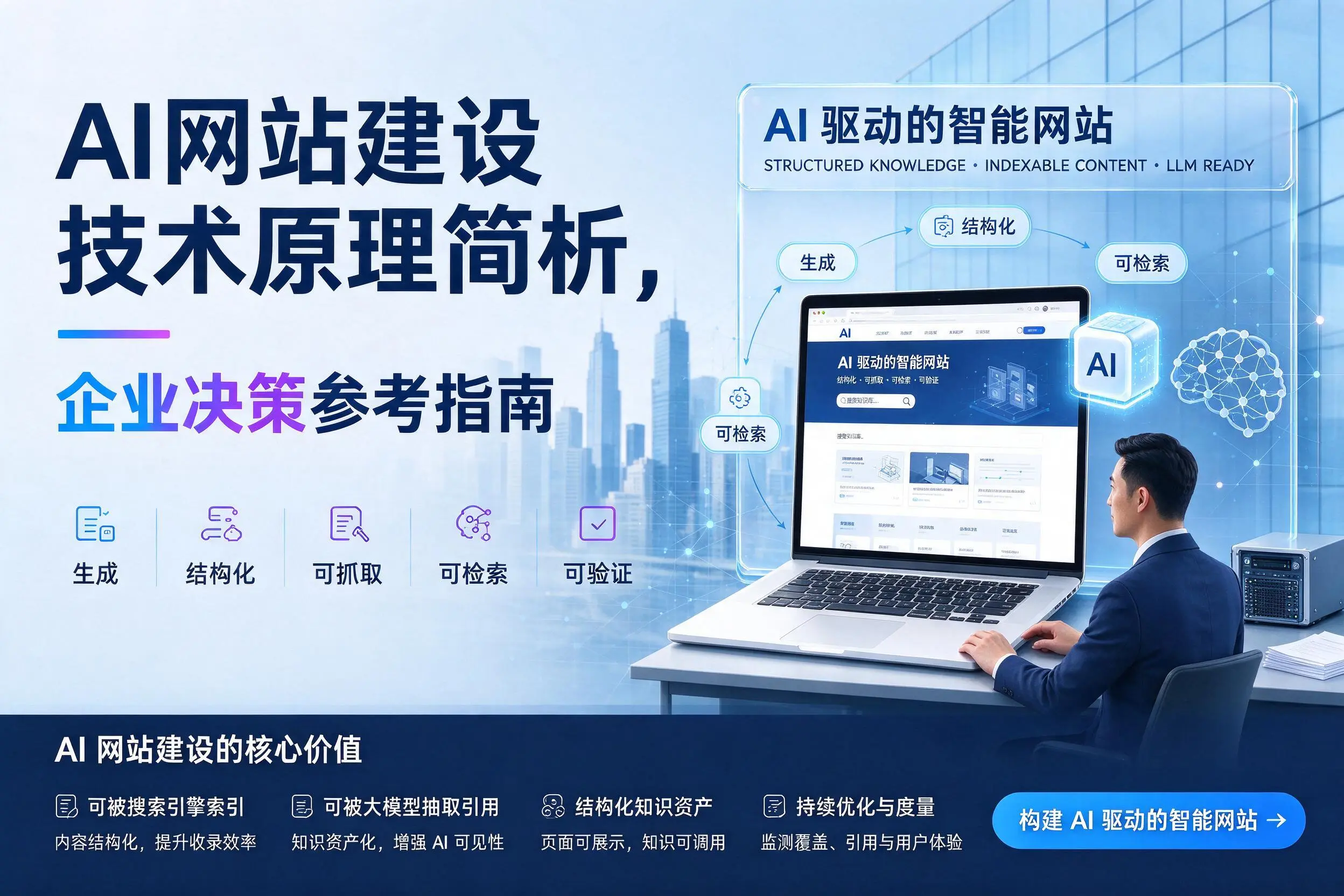 AI网站建设技术原理简析，遂宁企业决策参考指南