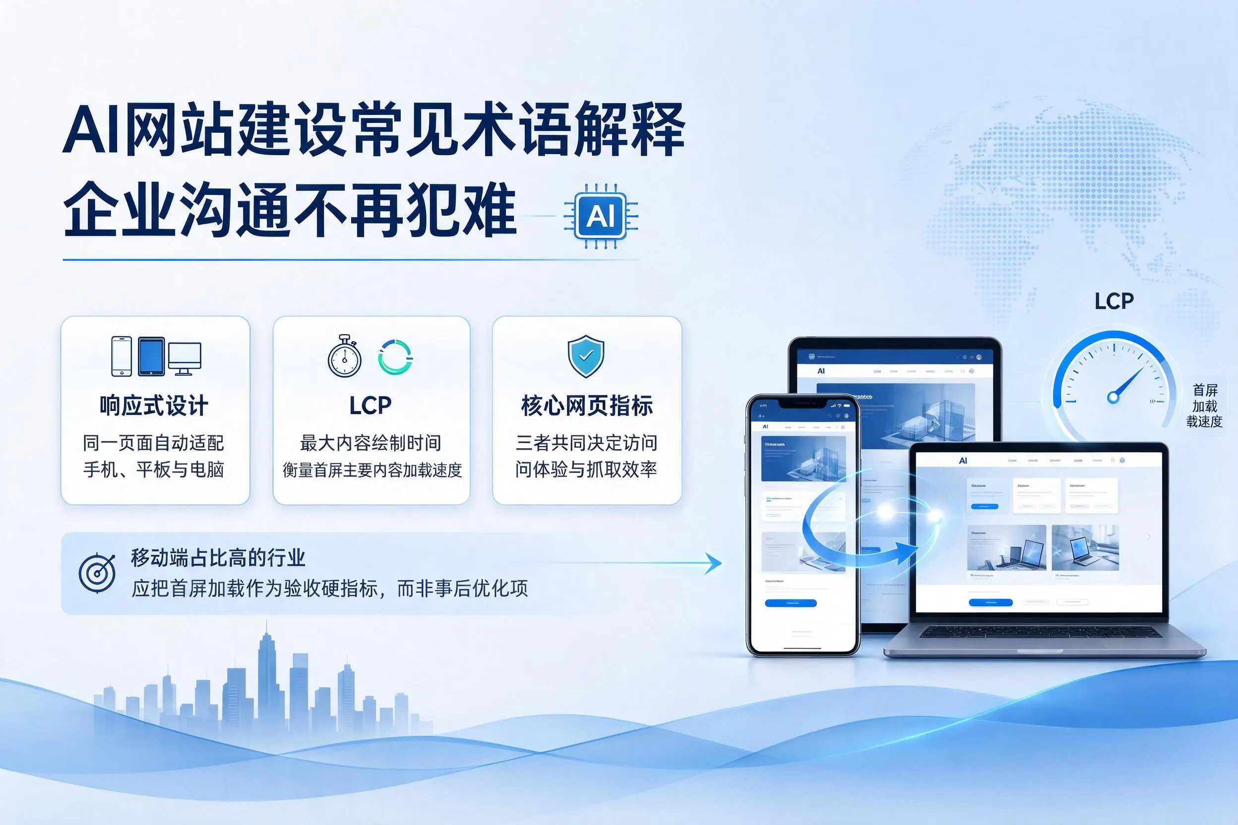 AI网站建设常见术语解释,遂宁企业沟通不再犯难