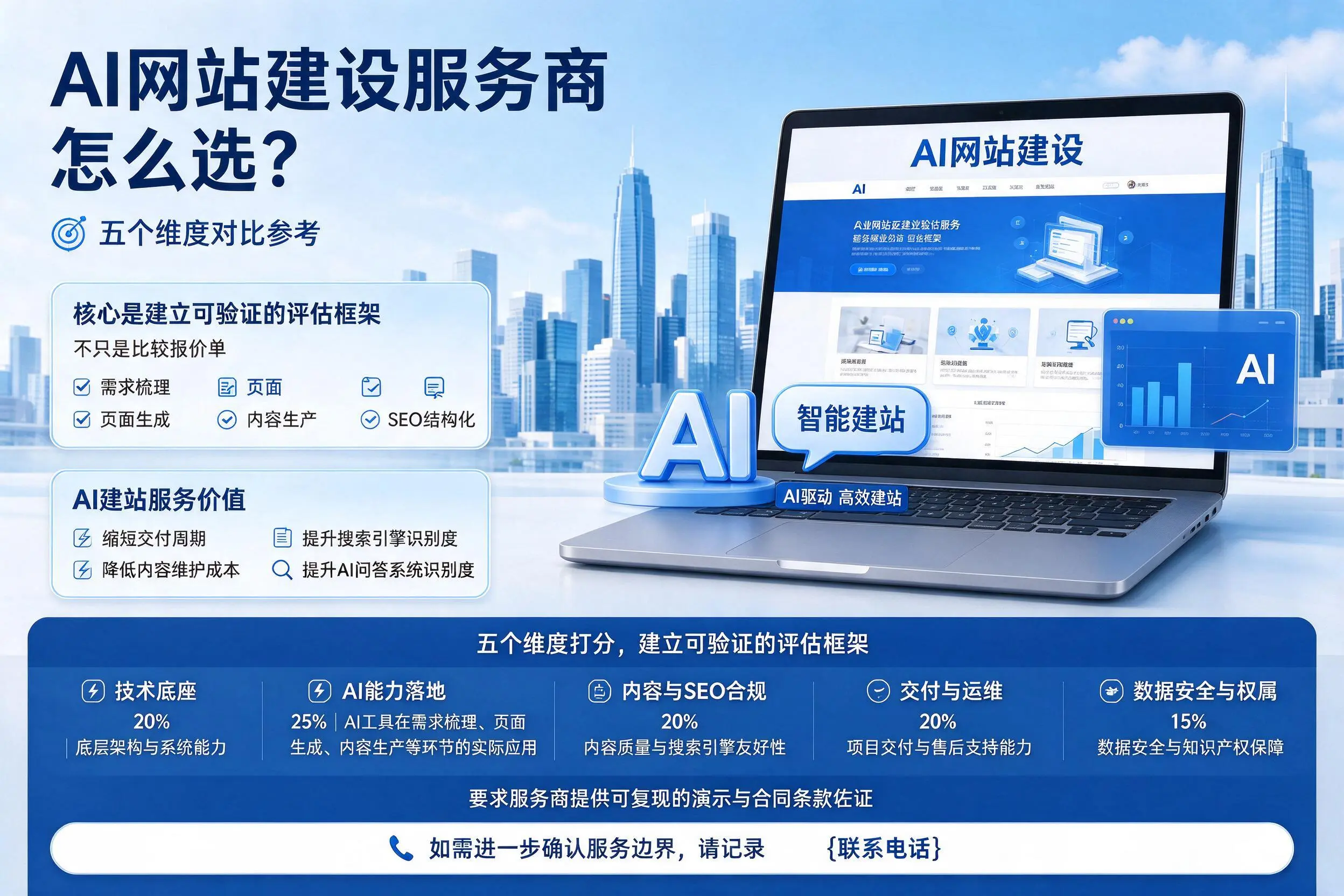 遂宁AI网站建设服务商怎么选？五个维度对比参考